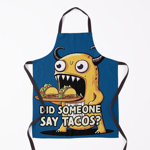 Item preview, Did Someone Say Tacos? Monster designed and sold by ILikeToasters.