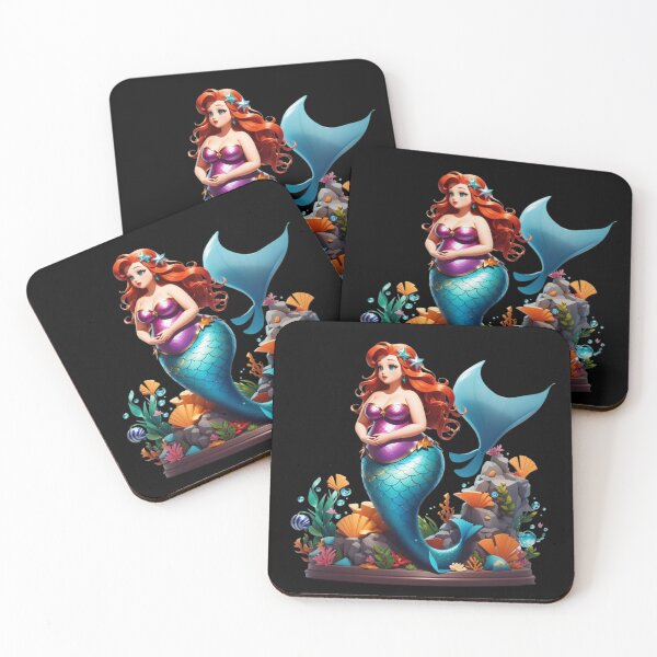 Item preview, Sirenas Plus Size Mermaid in Purple designed and sold by SirenasWorld.