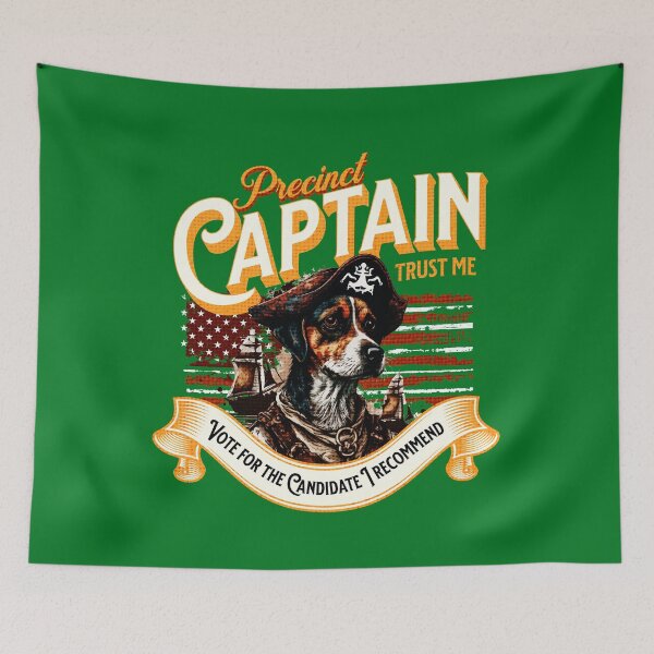 Item preview, Voting Precinct Captain (Dog) designed and sold by HaileyLow.
