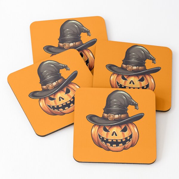 Item preview, happy pumpkin halloween face designed and sold by Wickystickers.