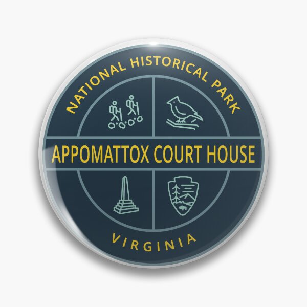 Item preview, Appomattox Court House National Historical Park Heraldic Logo designed and sold by VanyaKar.