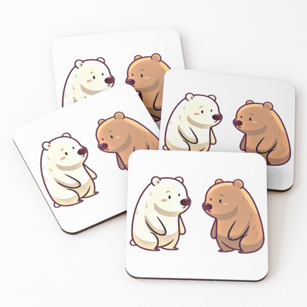 Item preview, Cute Polar and Grizzly Bear  designed and sold by Daytalk.