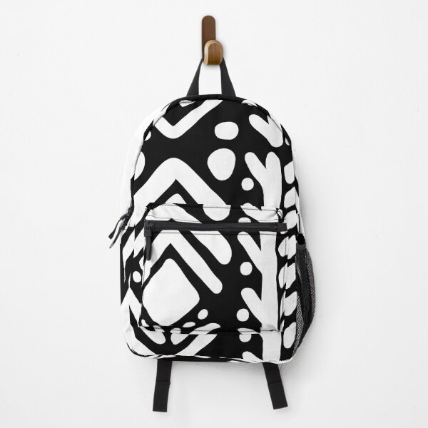 Item preview, Black and White Mud Cloth Abstract Pattern designed and sold by funkyvibes.
