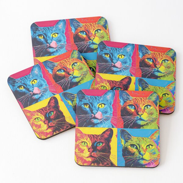 Item preview, Pop Art Cat Extravaganza Silk Screen Style designed and sold by CaseLargo.