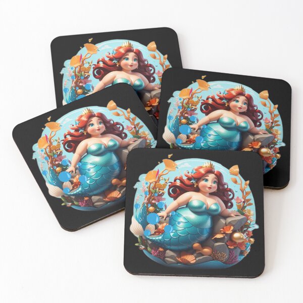 Item preview, Plus Size Sirenas in the Mermaid World designed and sold by SirenasWorld.