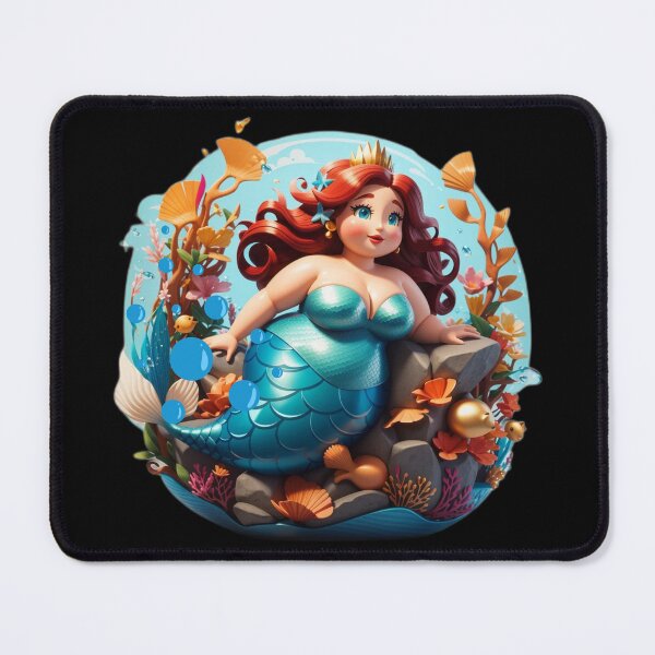 Item preview, Plus Size Sirenas in the Mermaid World designed and sold by SirenasWorld.