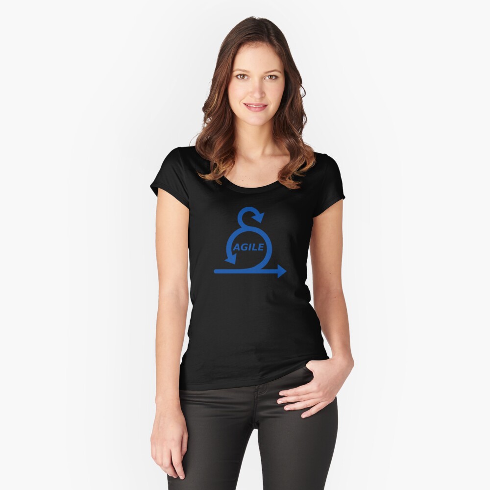 Item preview, Fitted Scoop T-Shirt designed and sold by yourgeekside.