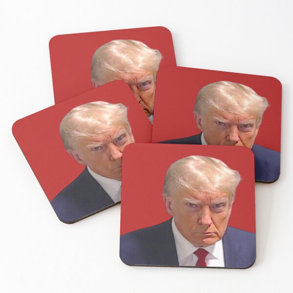 Item preview, former president Trump mugshot designed and sold by MollyTamolly.