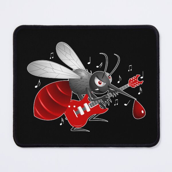 Item preview, rock guitarist mosquito designed and sold by Artbellachi.