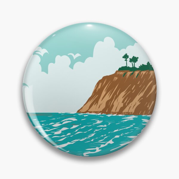 Item preview, Del Mar Rivermouth in Orange County California WPA Poster Art designed and sold by patrimonio.