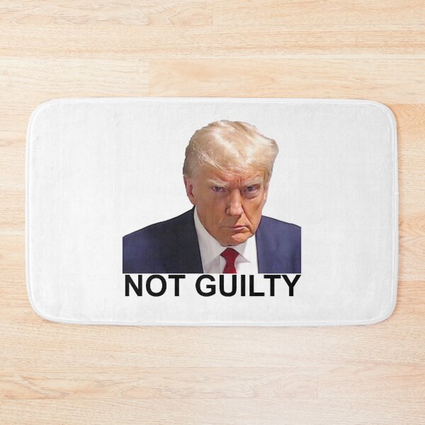 Item preview, Donald Trump Mugshot - Not Guilty designed and sold by LightningJelly.