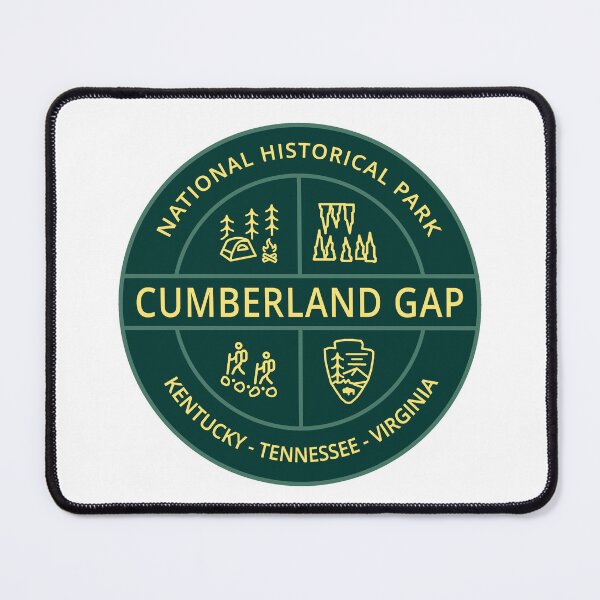 Artikelvorschau, Heraldisches Logo des Cumberland Gap National Historical Park entworfen und verkauft von VanyaKar.