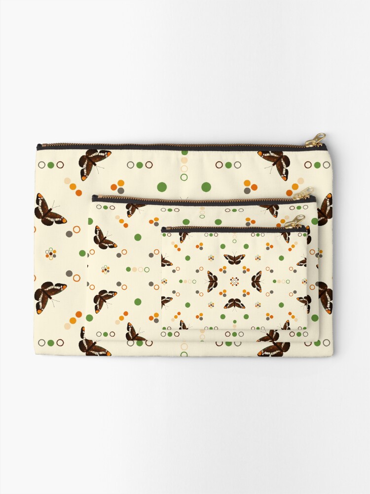Alternate view of Butterfly Zipper Pouch