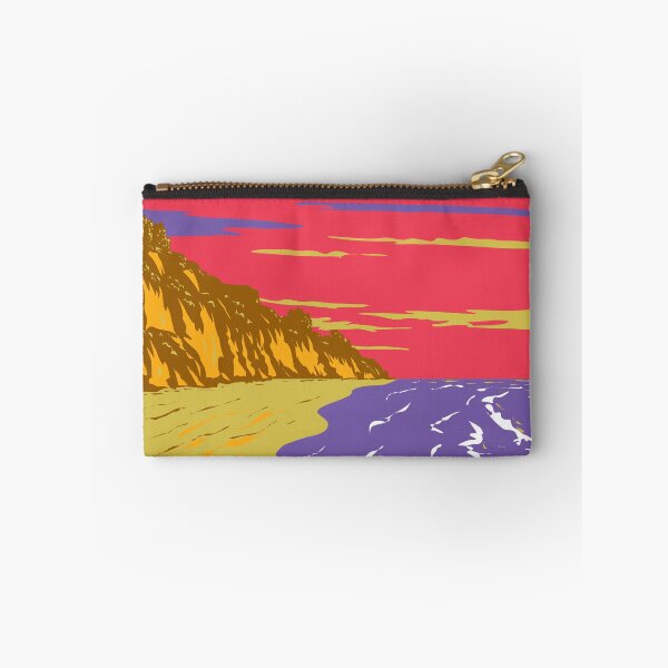Item preview, El Capitan State Beach on Gaviota Coast in Santa Barbara California WPA Poster Art designed and sold by patrimonio.