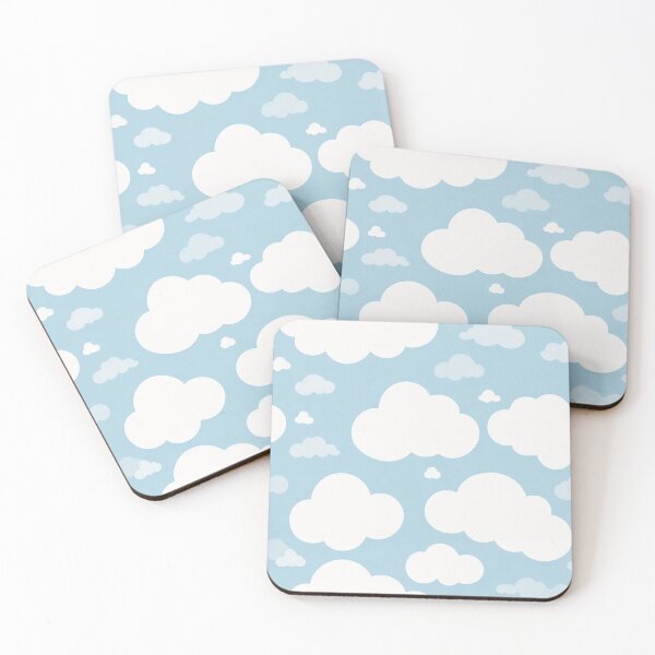 Item preview, Clouds pattern, calming and soft pattern designed and sold by CoolPixels.