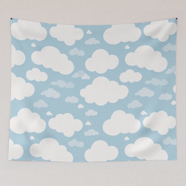 Item preview, Clouds pattern, calming and soft pattern designed and sold by CoolPixels.