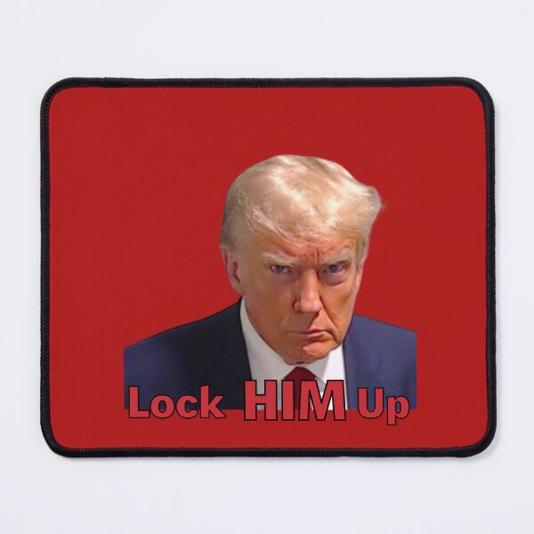 Item preview, Lock him up Donald Trump Mugshot designed and sold by MollyTamolly.