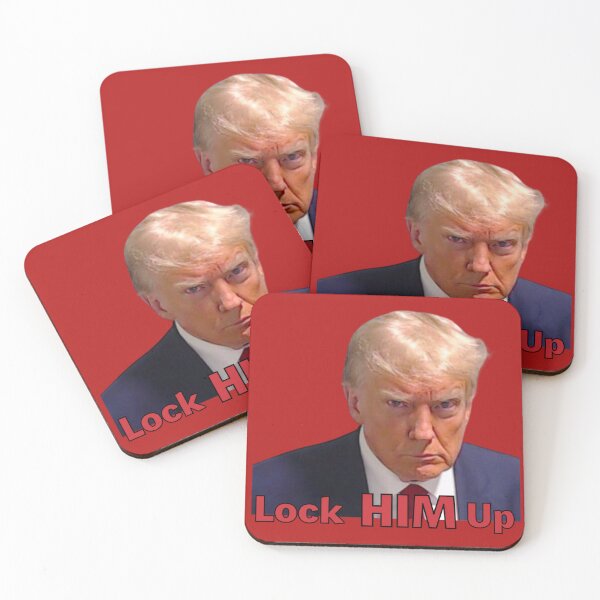 Item preview, Lock him up Donald Trump Mugshot designed and sold by MollyTamolly.