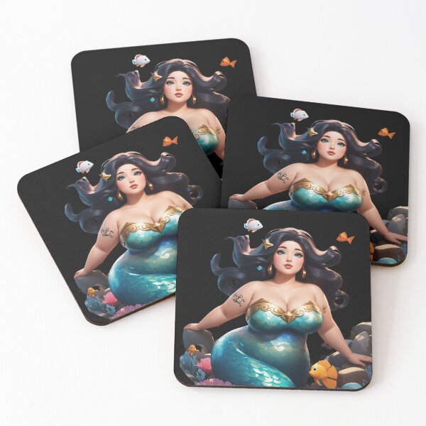 Item preview, Plus Size Mermaid Beauty Queen designed and sold by SirenasWorld.