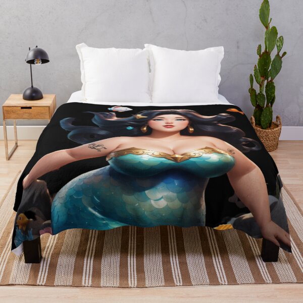 Item preview, Plus Size Mermaid Beauty Queen designed and sold by SirenasWorld.
