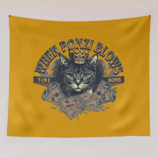 Item preview, When Ponzi Blows designed and sold by HaileyLow.