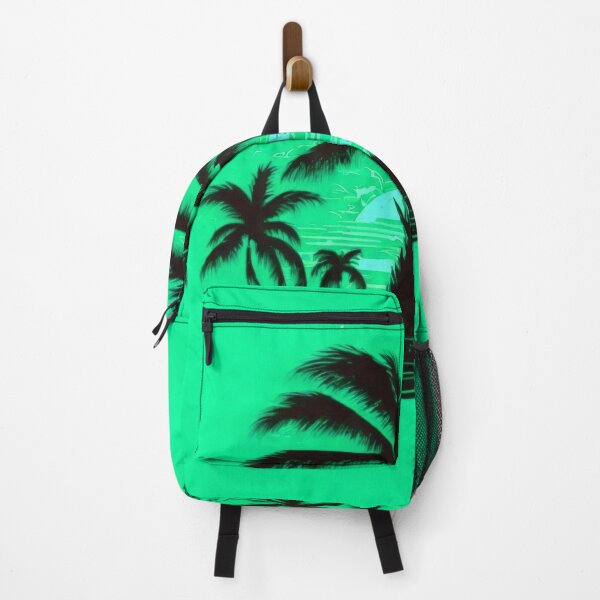 Item preview, Teal Retro Palm Tree designed and sold by SassyArtistry.