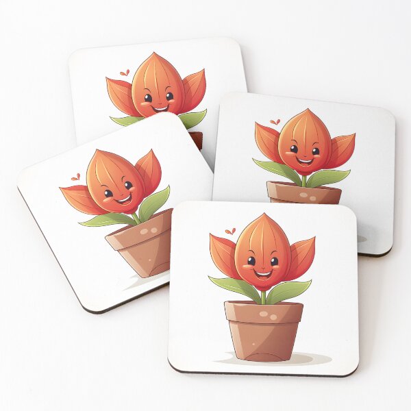 Item preview, "Adorably Blooming: Whimsical Tulip Delight in Digital Form" designed and sold by Kennyshop8.