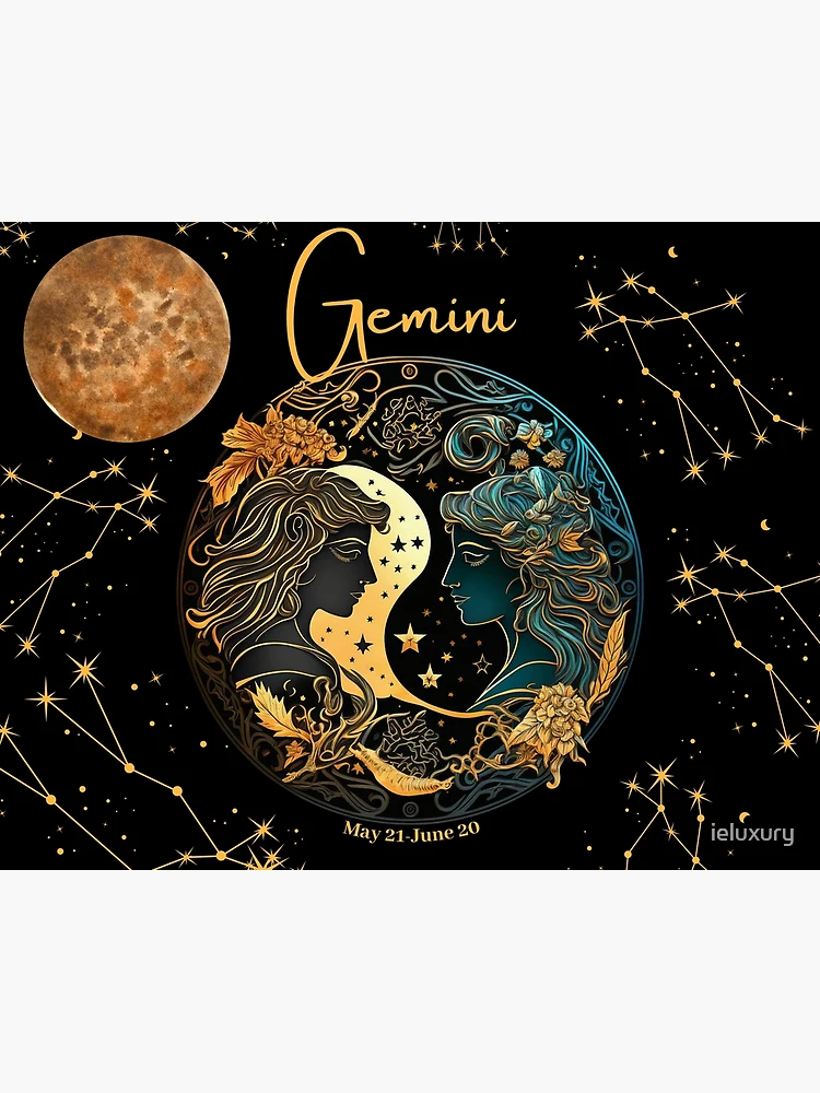 gmm gemini サイン入り ポラロイド Gemini Zodiac Sign with its Ruling Planet Mercury