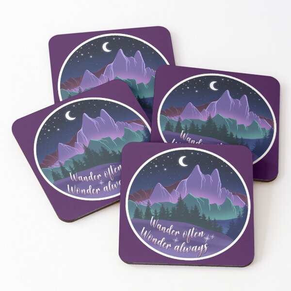 Item preview, Wander Often Wonder Always designed and sold by Laceyjae Digital Art.