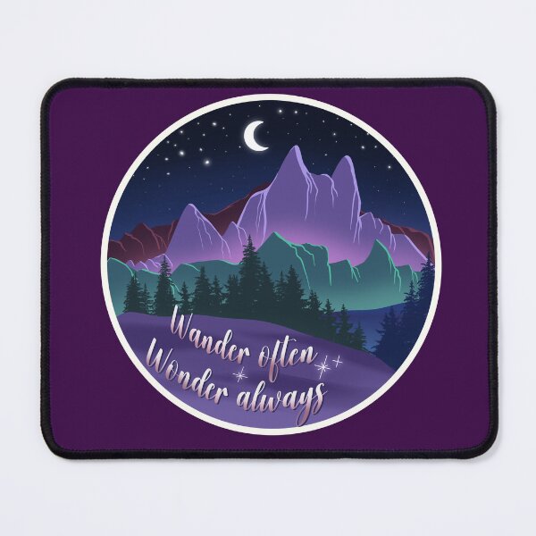 Item preview, Wander Often Wonder Always designed and sold by Laceyjae Digital Art.