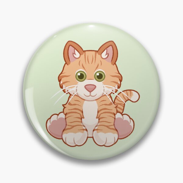 Artikelvorschau, Orange getigerte Katze Webkinz entworfen und verkauft von MaddyCute.