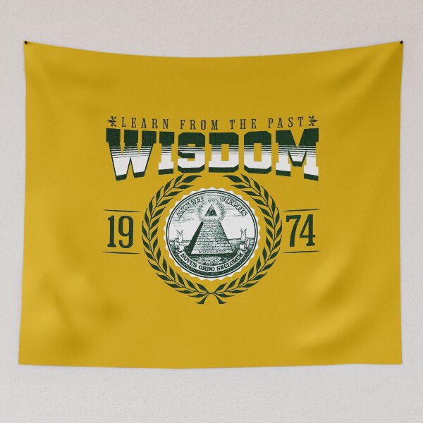 Item preview, Learn from the Past Wisdom designed and sold by HaileyLow.
