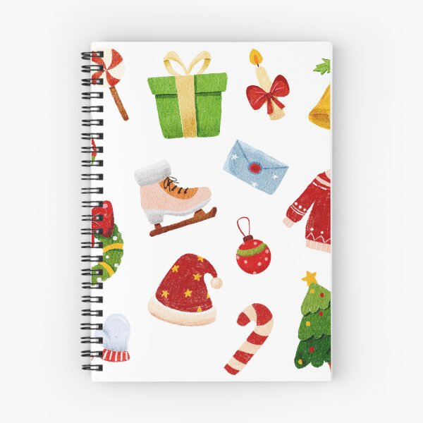 Item preview, Christmas elements doodle designed and sold by Lalit-Studio.