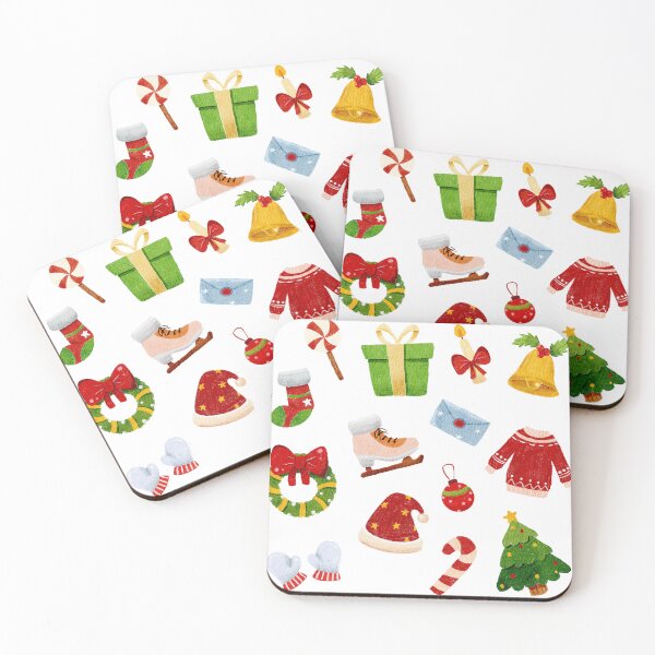 Item preview, Christmas elements doodle designed and sold by Lalit-Studio.