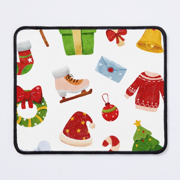 Item preview, Christmas elements doodle designed and sold by Lalit-Studio.
