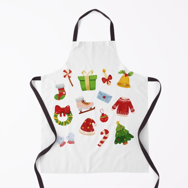 Item preview, Christmas elements doodle designed and sold by Lalit-Studio.