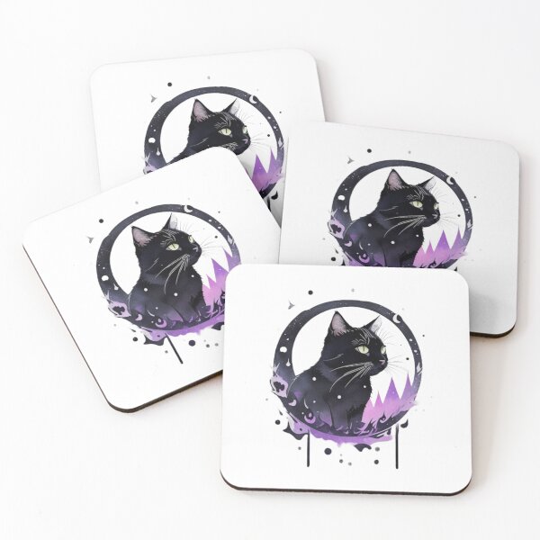 Item preview, Mysterious Cat designed and sold by MINE Design-Works.