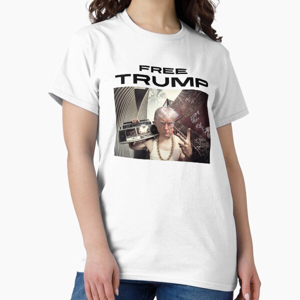 Item preview, Free Trump Gangsta designed and sold by RedPill-Merch.