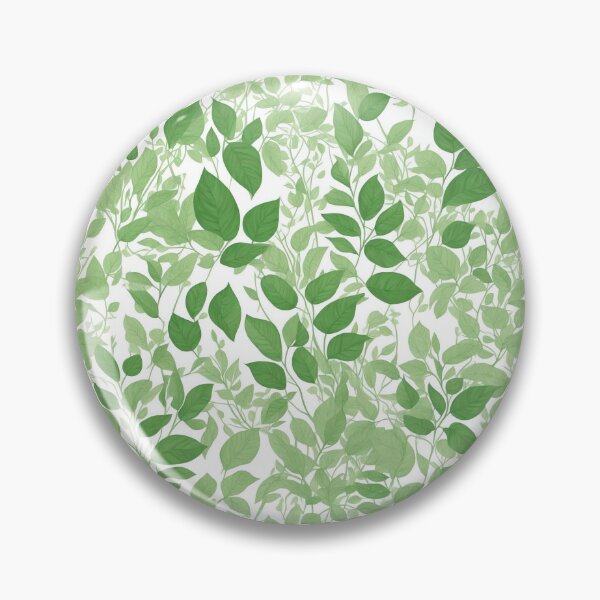 Item preview, Green leaves pattern, plants, nature inspired designed and sold by CoolPixels.