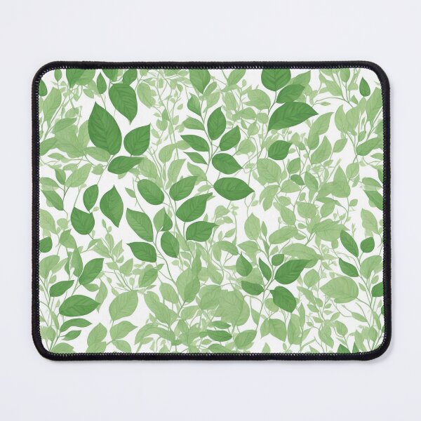 Item preview, Green leaves pattern, plants, nature inspired designed and sold by CoolPixels.