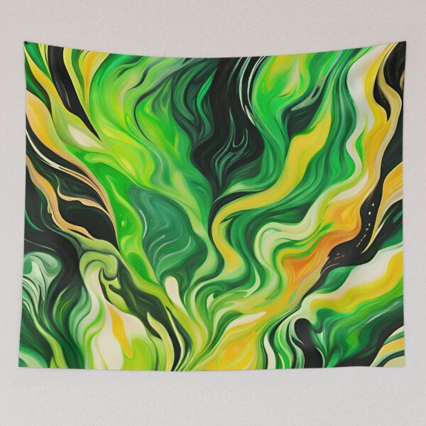 Item preview, Green Marbled Masterpiece   designed and sold by Gabriela McDaniel.
