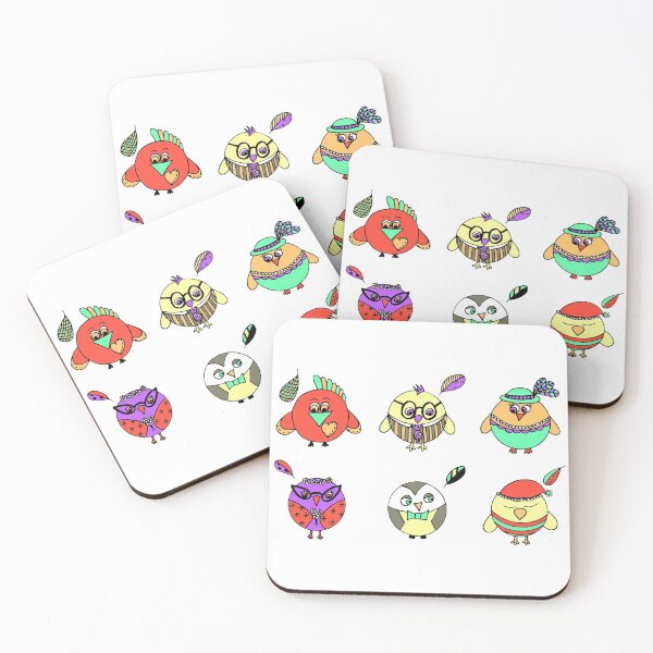 Item preview, Funny birds designed and sold by Azyrielle.