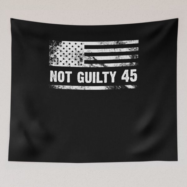 Item preview,  Trump Not guilty - Pro trump president 2024 trump mug shot memes designed and sold by Sutra-Lotus-Co.