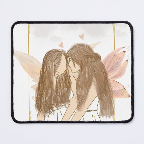 Item preview, The lovers tarot fairy card designed and sold by Emmyjeangenie.