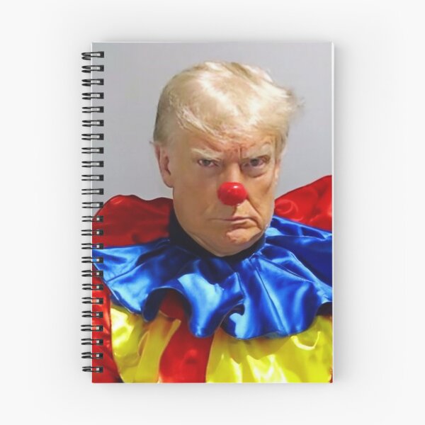 Aperçu de l'œuvre Photo officielle de Trump, photo réelle de Trump, photo de clown de Trump, clown de Trump créée et vendue par justalright.