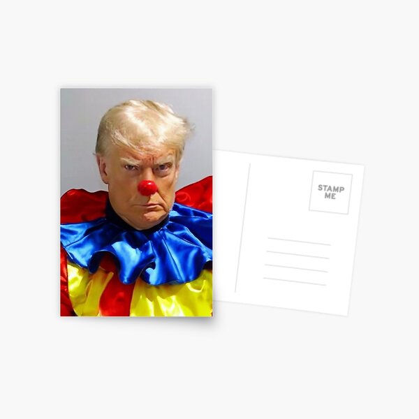 Item preview, Official Trump Mugshot, Real Trump Mugshot, Trump Clown Mugshot, Trump Clown designed and sold by justalright.