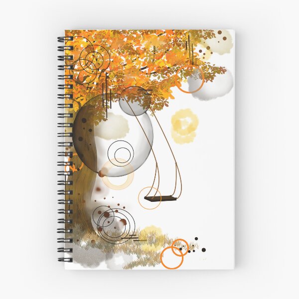 Item preview, Fall tree with swing designed and sold by NicoleFehrArt.