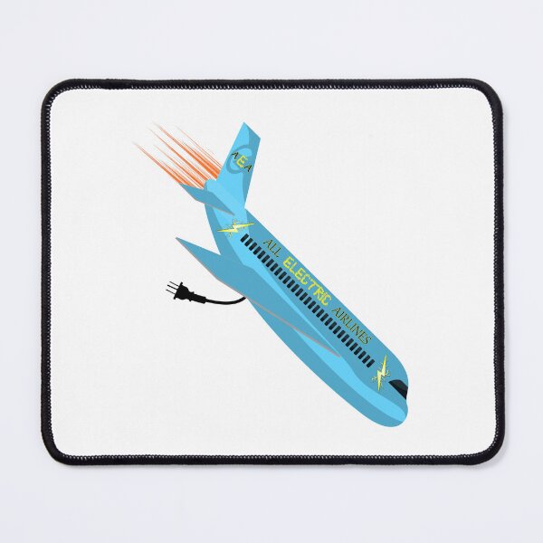 Item preview, All Electric Airlines - AEA - Electric Airplane In A Nose Dive designed and sold by Oaks Creations.
