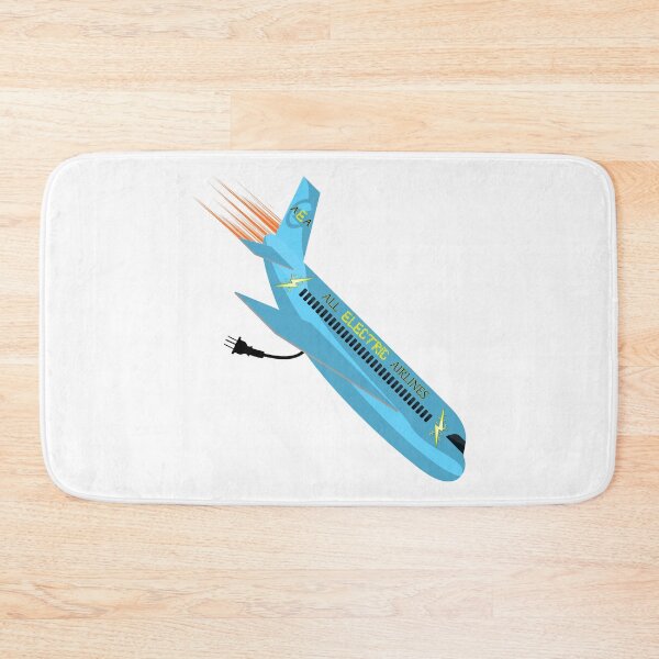 Item preview, All Electric Airlines - AEA - Electric Airplane In A Nose Dive designed and sold by Oaks Creations.