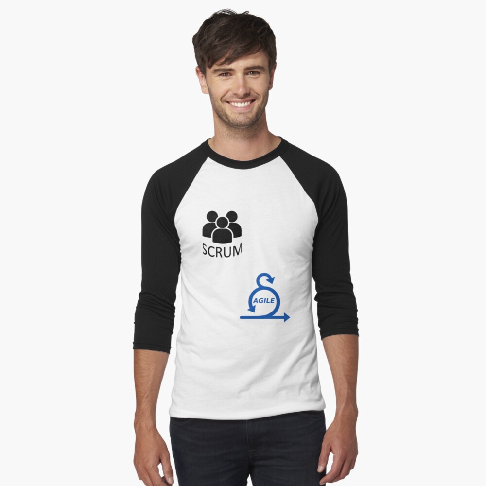 Item preview, Baseball ¾ Sleeve T-Shirt designed and sold by yourgeekside.